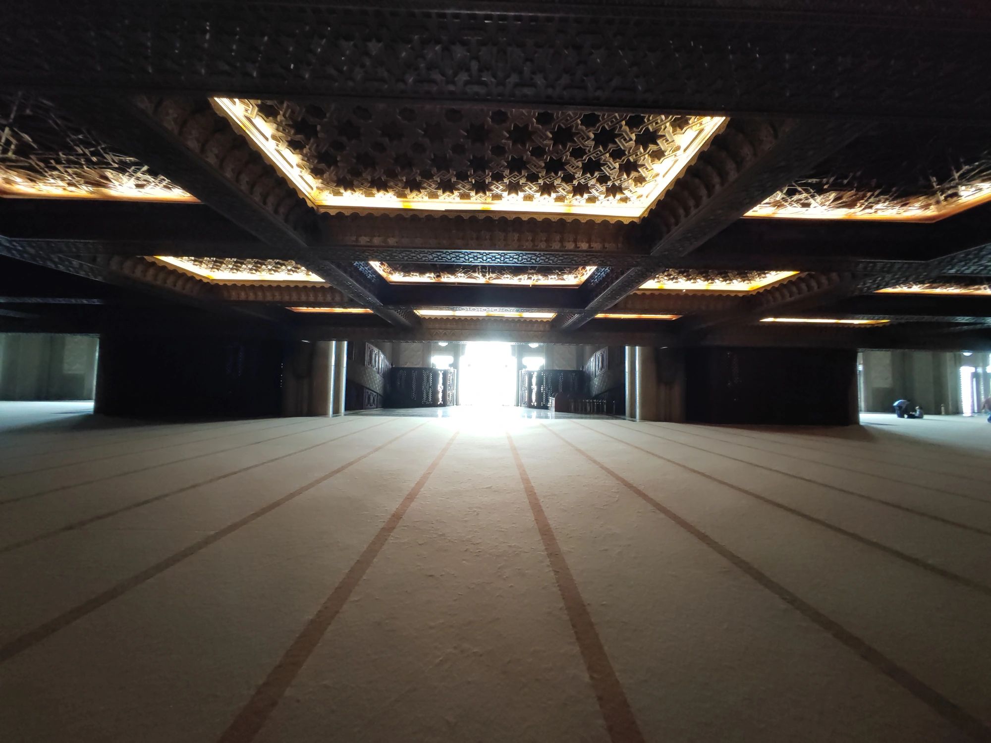 Mosque architectural interior